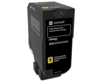 Lexmark - yellow - original - toner cartridge - LCCP, Lexmark Corporate
