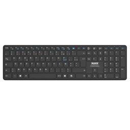 Port Designs 900903-R-UK clavier Maison Bluetooth QWERTY Anglais britannique Noir