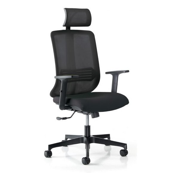 UNISIT Vertigo Padded seat Mesh backrest