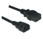 MCL MC913-2M câble électrique Noir Coupleur C14 Coupleur C19