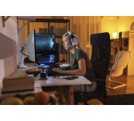 Ergotron HX Series 45-647-224 support d'écran plat pour bureau 124,5 cm (49") Noir