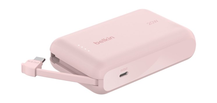 Belkin BPB021HQPK banque d'alimentation électrique 10000 mAh Rose