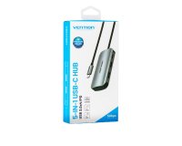 Vention Hub USB Tipo-C TNBHB/ 4xUSB/ 1xUSB Tipo-C PD