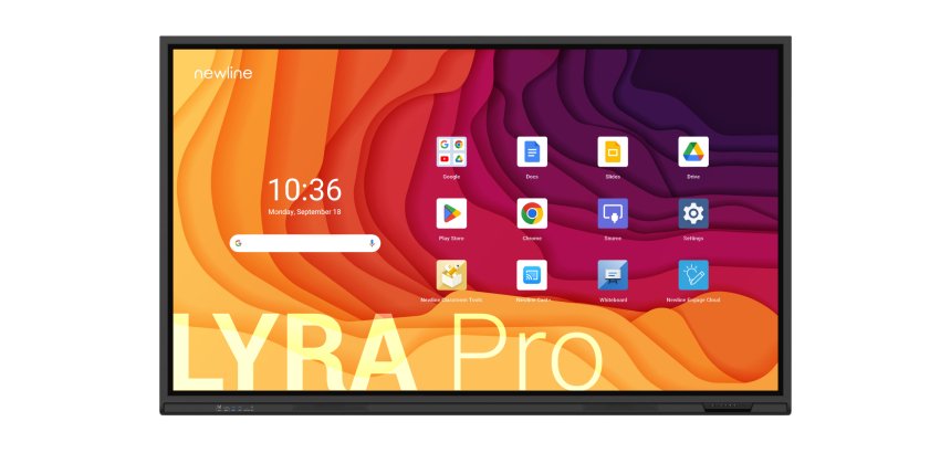 Newline TT-7523QA pizarra blanca interactiva 190,5 cm (75") 3840 x 2160 Pixeles Pantalla táctil Negro