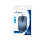 MediaRange MROS201 Büro-Maus beidseitig USB Typ-A Optisch 1000 DPI