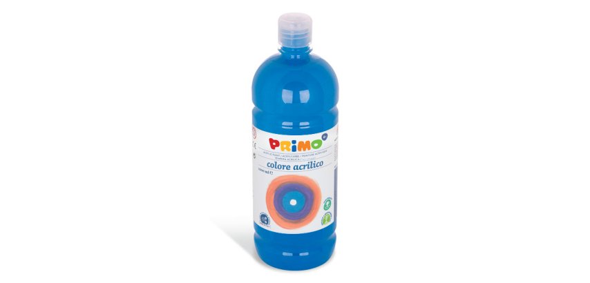 Primo 404TA1000501 pittura 1000 ml Ciano Bottiglia