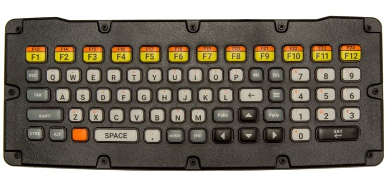 Zebra KYBD-QW-VC-01 teclado para móvil QWERTY Inglés Negro