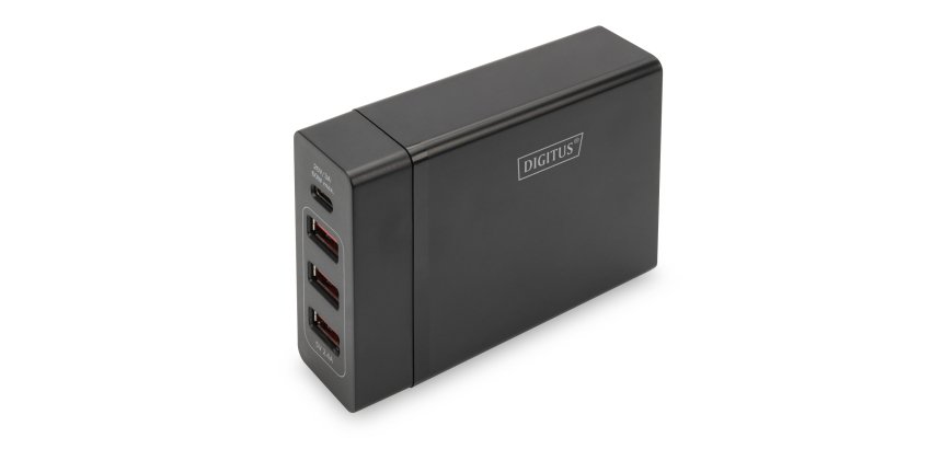 Digitus Adaptador USB universal de 4 puertos, USB Type-C™