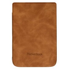 Funda para libro electrónico PocketBook WPUC-627-S-LB  15,2 cm (6") Folio Marrón