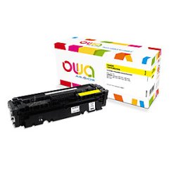 Toner remanufacturé OWA - standard - Jaune - pour CANON 046
