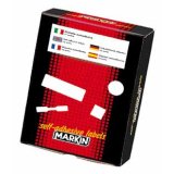 Markin X11026 etichetta autoadesiva Rettangolo con angoli arrotondati Permanente Bianco 280 pz