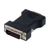 MCL Adapter DVI-I to HD15 VGA (D-Sub) Noir