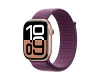 Apple Watch Series 10 OLED 46 mm Digital 416 x 496 Pixeles Pantalla táctil Oro rosa Wifi GPS (satélite)