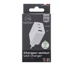 T'nB CHGAN65W chargeur d'appareils mobiles Universel Blanc Secteur Charge rapide