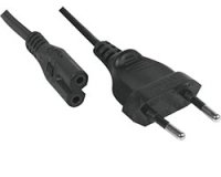DLH DY-WU2543 câble électrique Noir 1 m Prise d'alimentation type C Coupleur C7