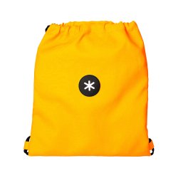Sac dos antartik en toile fermeture cordon poche        interieur 350x400 mm coloris  jaune moutarde