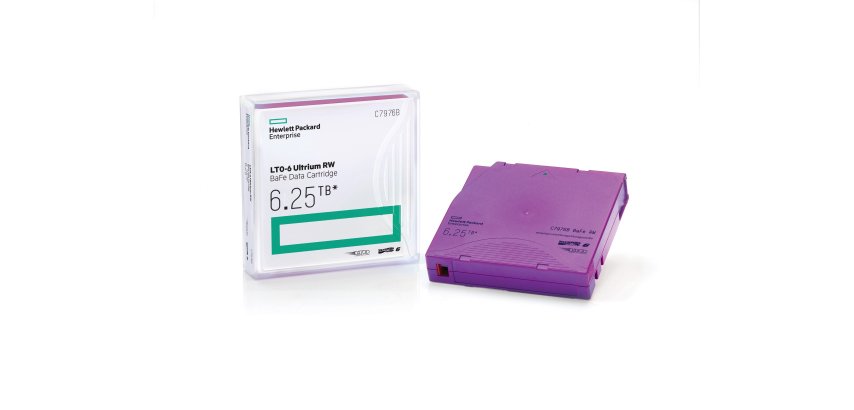 HPE LTO-6 Ultrium 6.25TB RW Data Cartridge