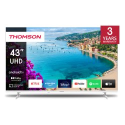 Thomson 43UA5S13W TV 109.2 cm (43") 4K Ultra HD Smart TV Wi-Fi White