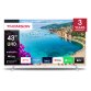 Thomson 43UA5S13W TV 109.2 cm (43") 4K Ultra HD Smart TV Wi-Fi White
