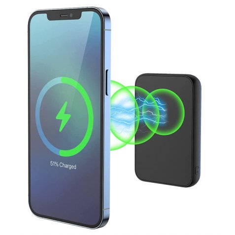 XtremeMac XWH-PMS-13 banque d'alimentation électrique Lithium-Ion (Li-Ion) 10000 mAh Recharge sans fil Noir
