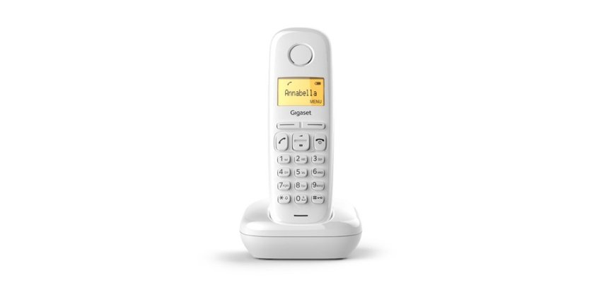Gigaset A170 Teléfono DECT Identificador de llamadas Blanco