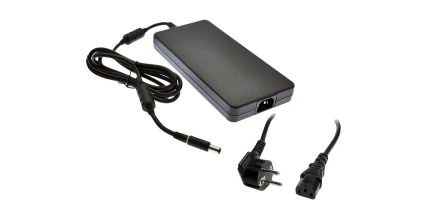 DLH Alimentation secteur 240W pour PC portables DELL / ACER / ASUS / FUJITSU / MSI - Chargeur 19V 12.6A 240W - Connecteur K1 (7.4x5.0mm avec pin) - Câble secteur inclus