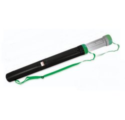 ARDA 1543N tubo portadocumento 6,8 cm Nero, Verde Plastica
