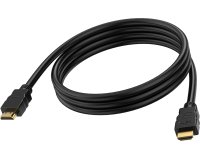 Vision TC 2MHDMI8K/BL câble HDMI 2 m HDMI Type A (Standard) Noir