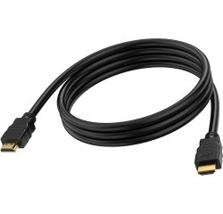 Vision TC 2MHDMI8K/BL câble HDMI 2 m HDMI Type A (Standard) Noir