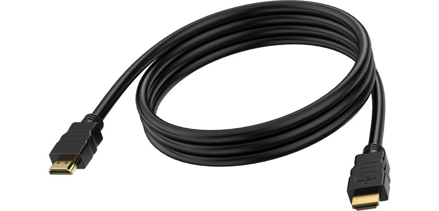 Vision TC 2MHDMI8K/BL câble HDMI 2 m HDMI Type A (Standard) Noir