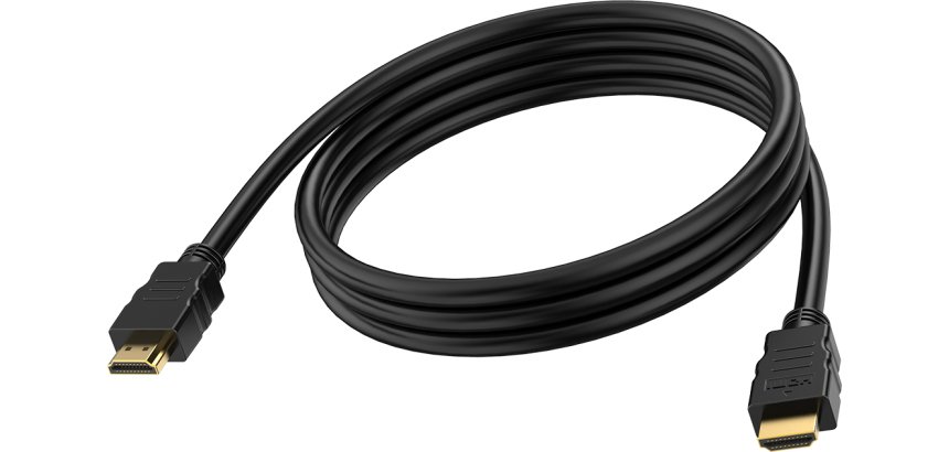 Vision TC 2MHDMI8K/BL câble HDMI 2 m HDMI Type A (Standard) Noir