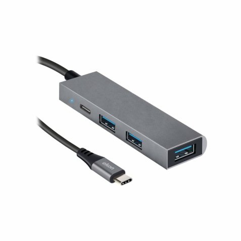 EKON Hub USB avec 3 ports USB-A + 1 port USB-C