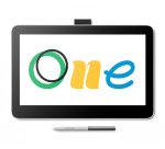 Wacom One 13 touch graphic tablet White 2540 lpi 294 x 165 mm USB