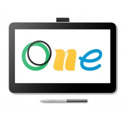 Wacom One 13 touch graphic tablet White 2540 lpi 294 x 165 mm USB
