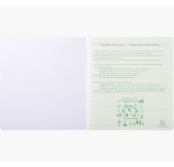 Registre exacompta depenses menageres 270x250mm 56 pages