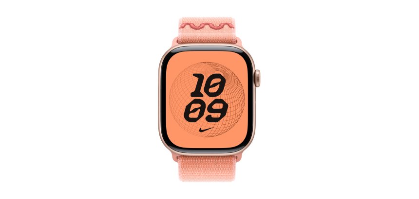 Apple MGD54ZM/A accessoire intelligent à porter sur soi Bande Rose Nylon, Polyester recyclé, Spandex