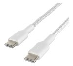 Belkin BoostCharge câble USB 2 m USB C Blanc