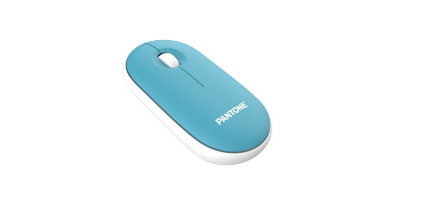Pantone PT-MS001G1 ratón Oficina mano derecha 1200 DPI