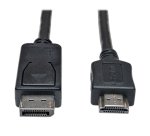 Tripp Lite P582-010 câble vidéo et adaptateur 3,05 m DisplayPort HDMI Noir