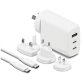 Cygnett CY4771PDWCH Caricabatterie per dispositivi mobili Universale Bianco AC Interno