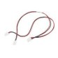 Zebra CBL-DC-392A1-02 cable de transmisión Negro, Rojo 2 m