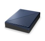 Western Digital WDBFTM0040BBL-WESN disque dur externe 4 To USB Type-C 3.2 Gen 1 (3.1 Gen 1) Noir, Bleu
