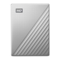 Western Digital My Passport Ultra disque dur externe 1 To USB Type-C Noir, Argent