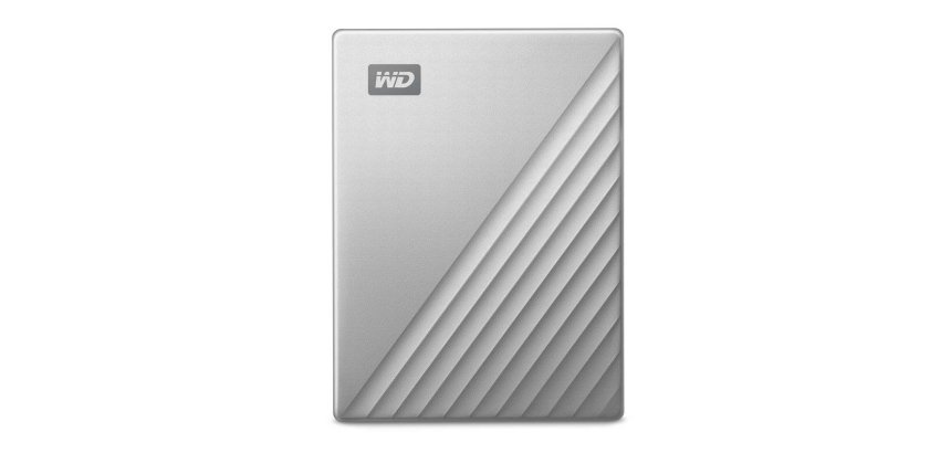 Western Digital My Passport Ultra disque dur externe 1 To USB Type-C Noir, Argent