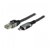 MCL MC1D99AZZ03CRJ452 changeur de genre de câble USB C RJ-45 Noir, Gris