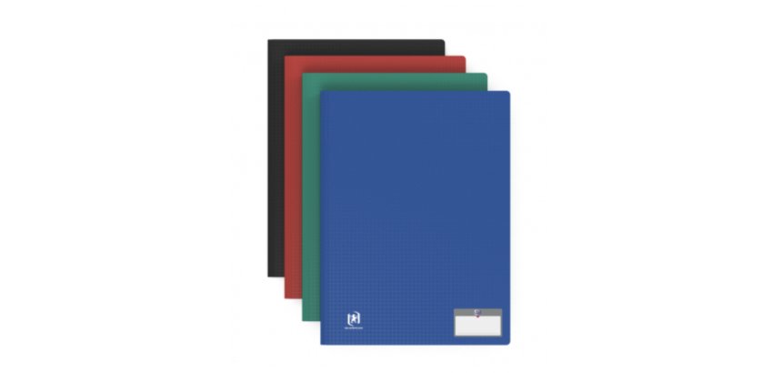 Protège-documents Oxford Memphis A4 100 vues / 50 pochettes couverture polypro