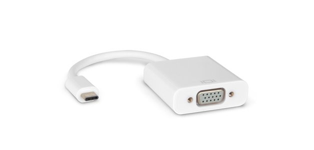 Hamlet HVATC2VGA cavo e adattatore video 0,13 m USB tipo-C VGA (D-Sub) Bianco