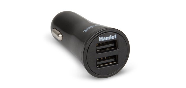 Hamlet XPW12U234 Caricabatterie per dispositivi mobili Telefono cellulare, Smartphone, Tablet Nero Accendisigari Auto