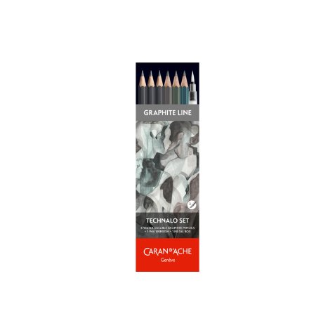 Technalo - Set crayon graphite - assorties 7 pièces FSC