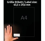 Etiquette d'identification, argent